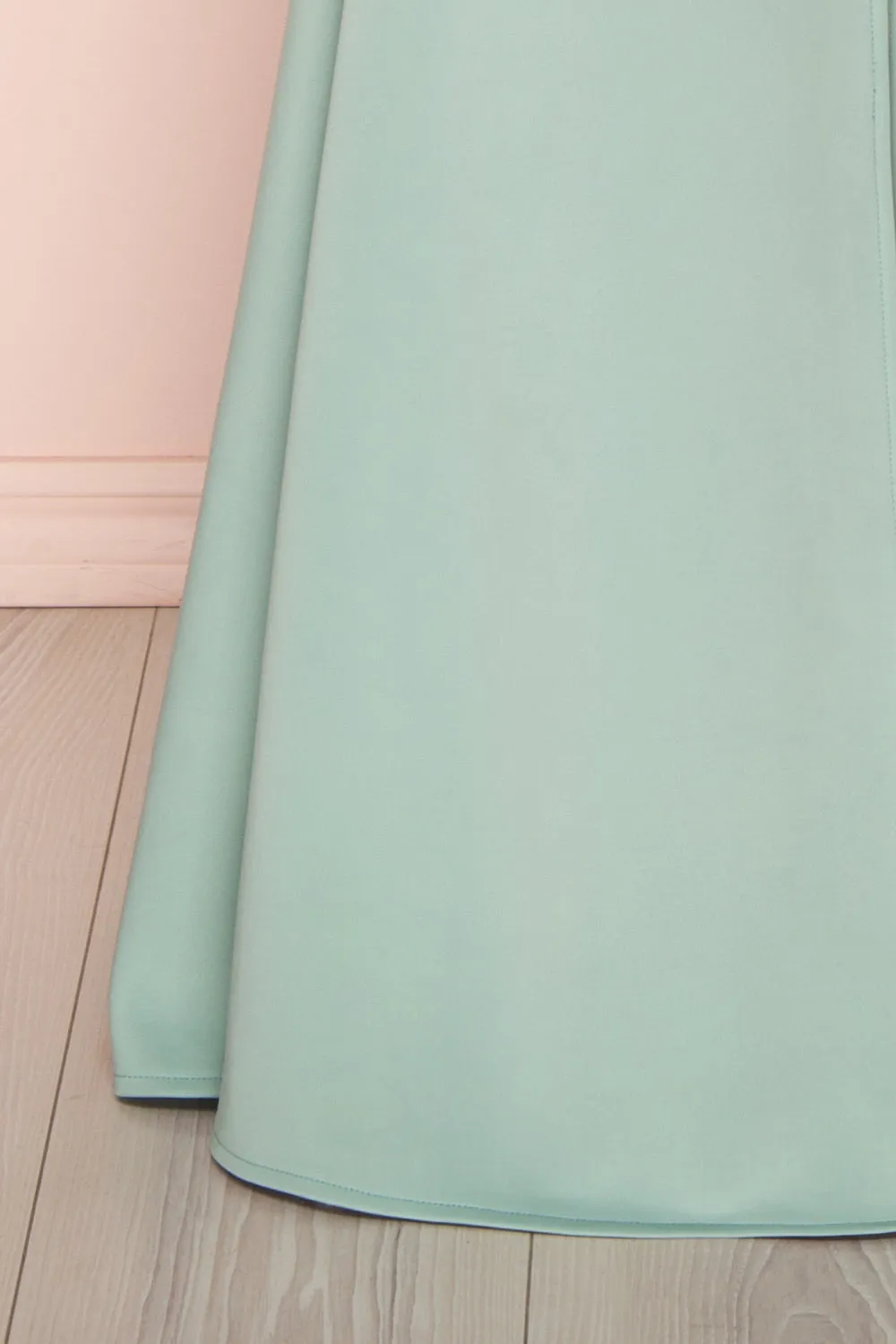 Camila Sage | Green Mermaid Gown