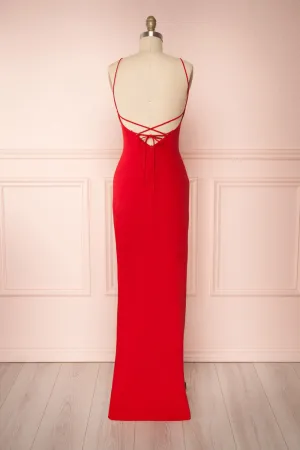 Gabella Red | Polymorphous Gown
