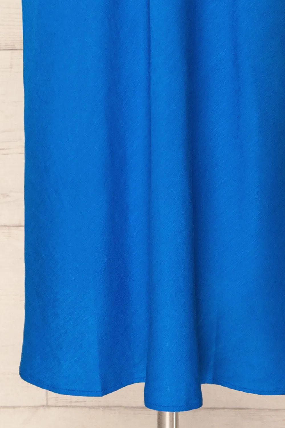 Juarez | Long Blue A-Line Dress