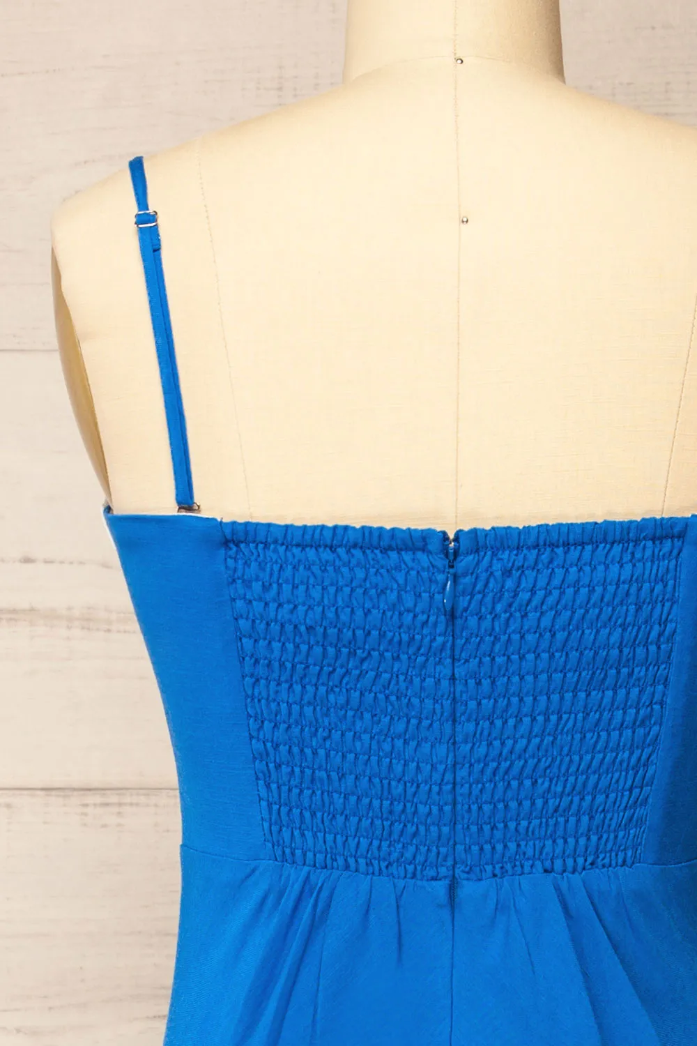 Juarez | Long Blue A-Line Dress