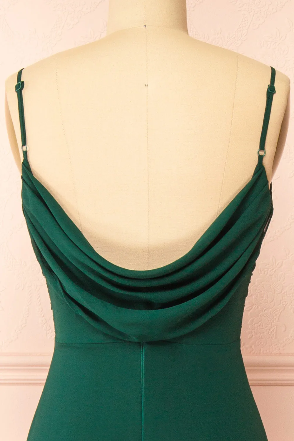 Kieran Green | A-Line Maxi Dress w/ Lace