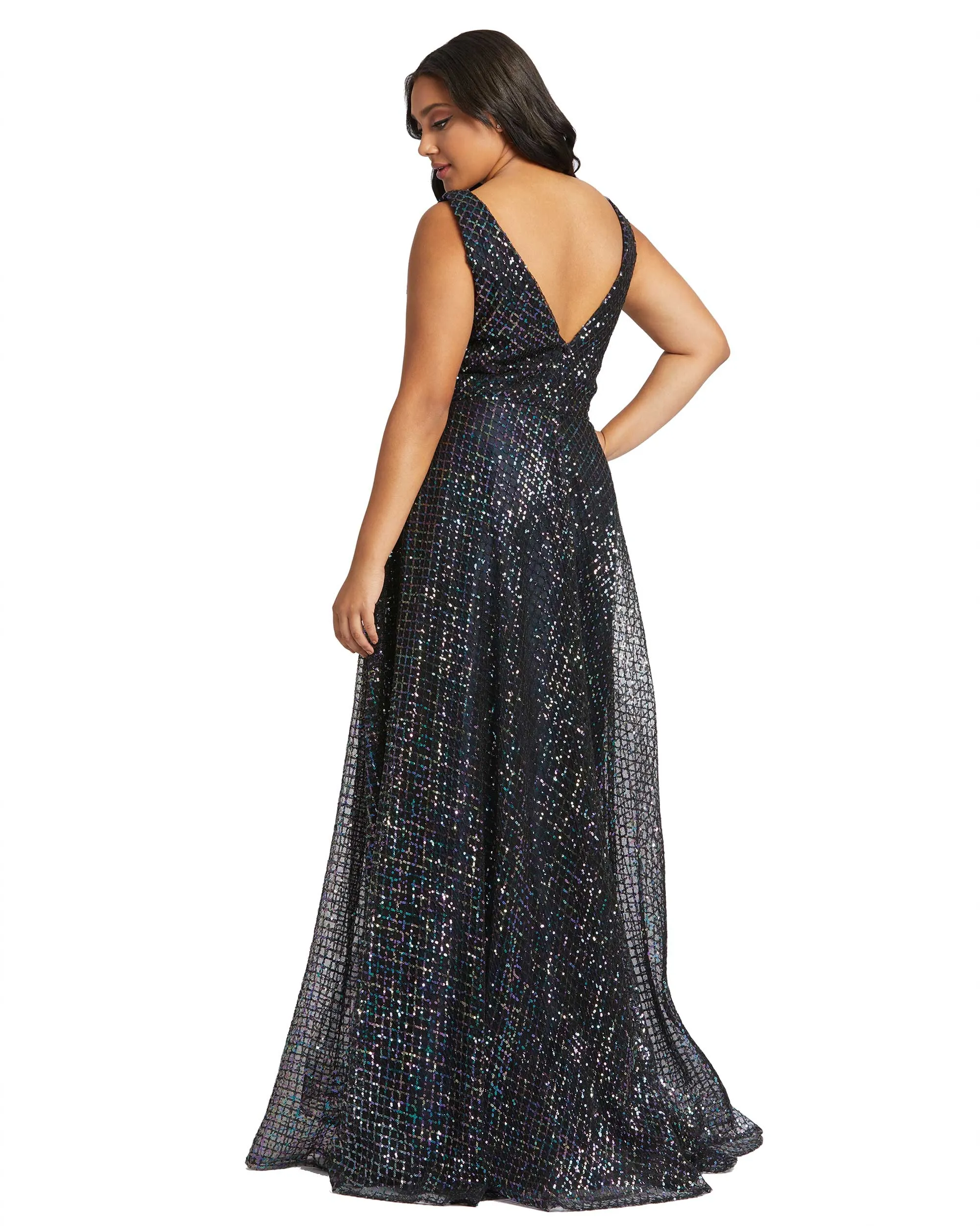 Mac Duggal 77717 SIZE 26W ONLY