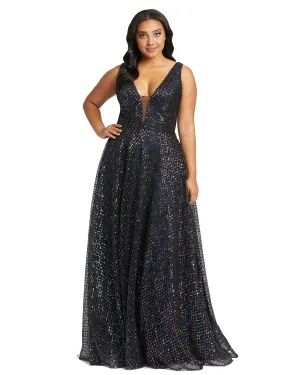 Mac Duggal 77717 SIZE 26W ONLY