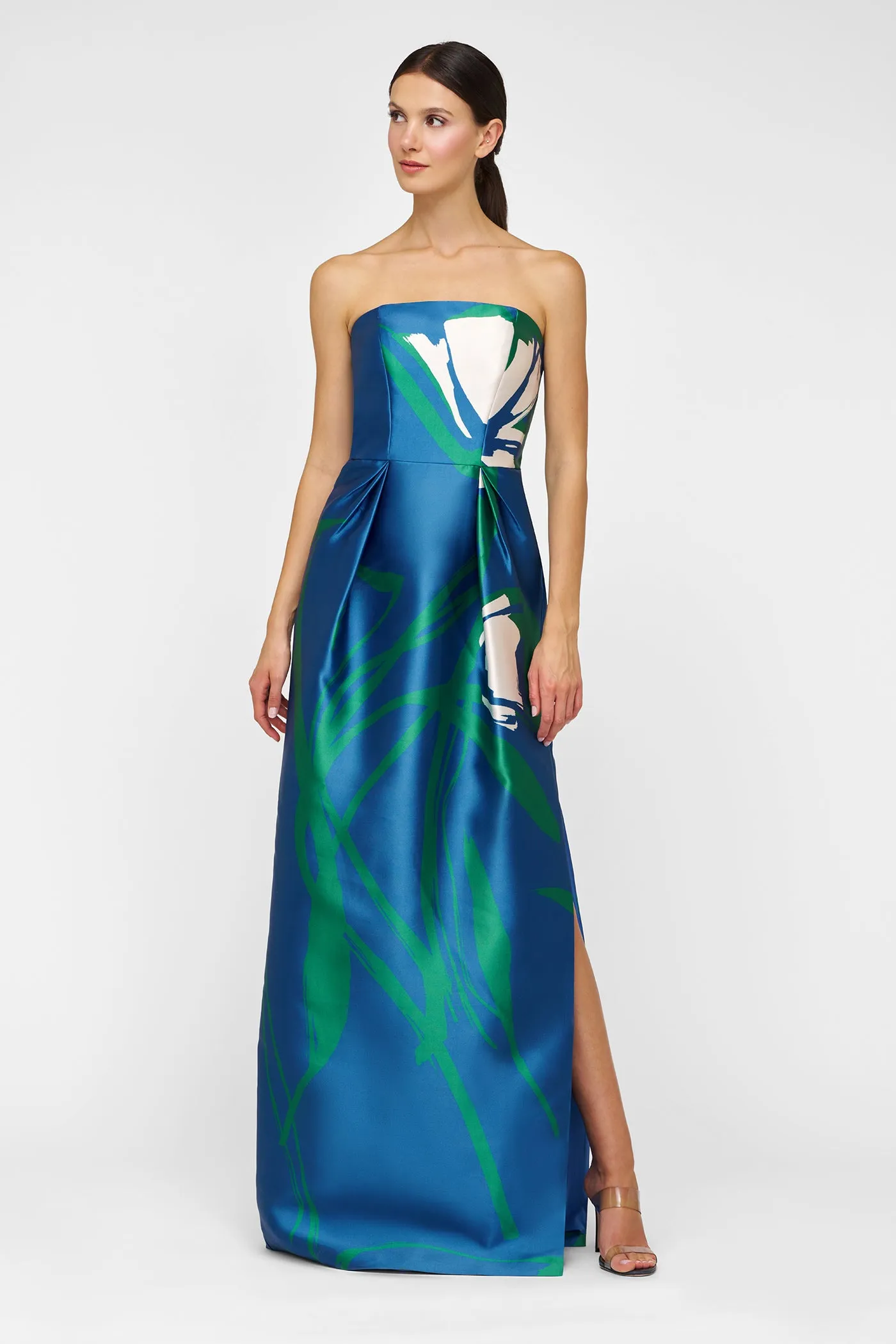 Marisol Strapless Column Gown