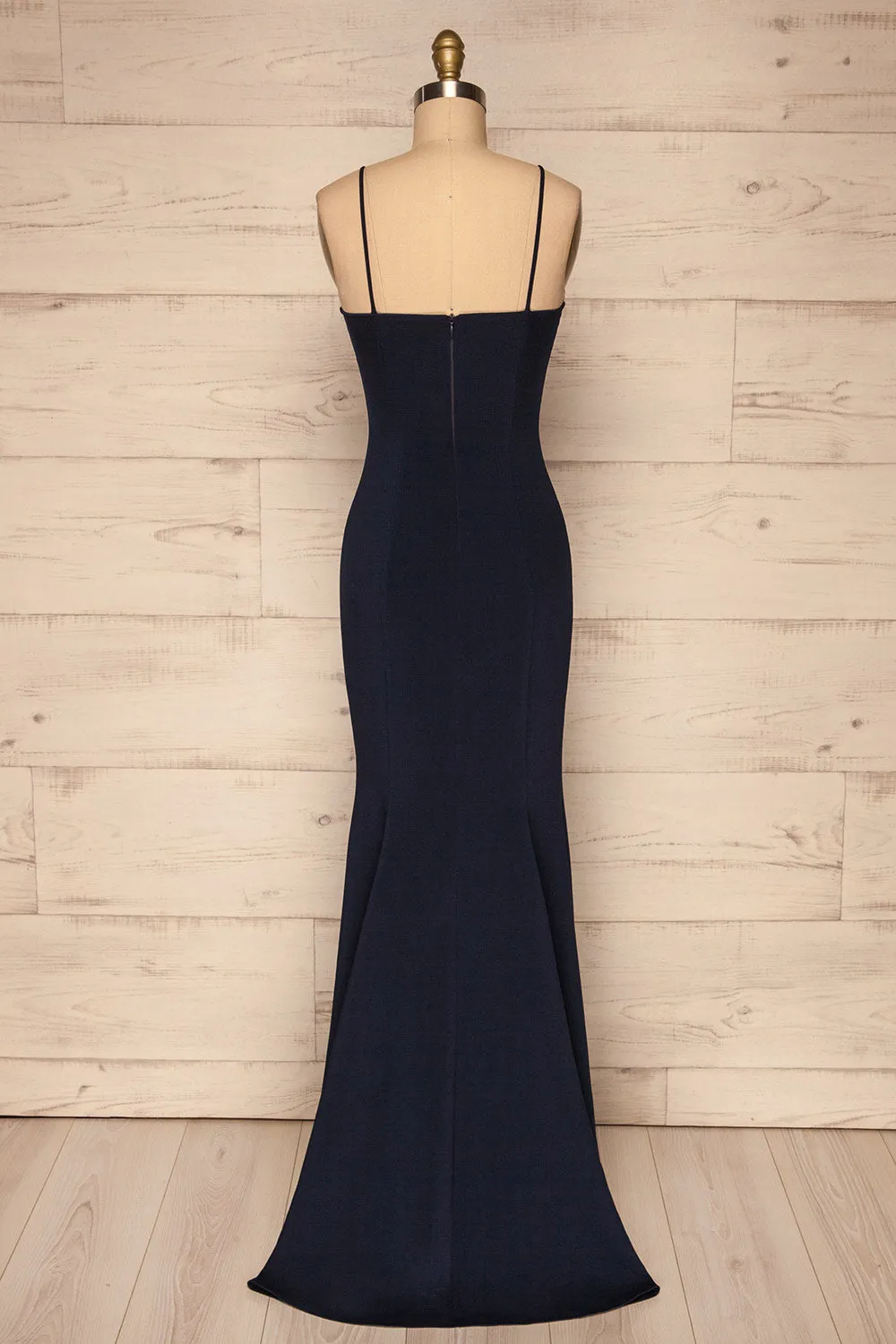 Milena Navy | Mermaid Gown