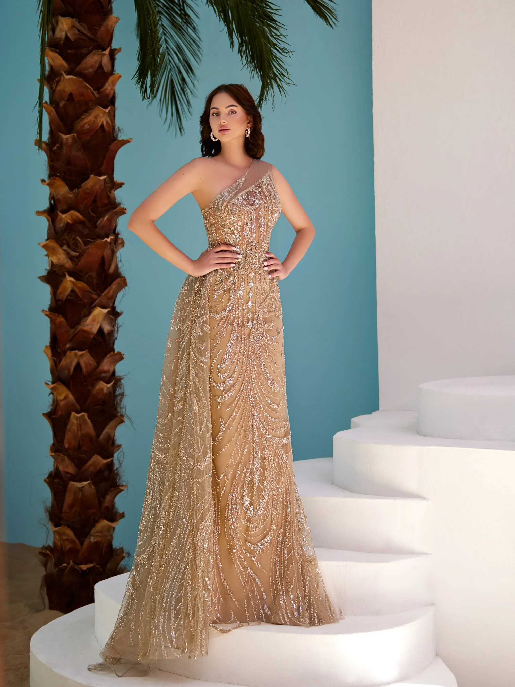 MODESSA COUTURE M22407 Size 10 Only