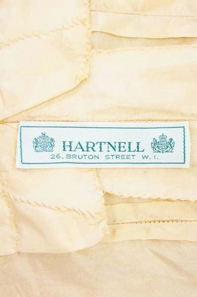 Rare Norman Hartnell Gold Lame and Mink Dress and Coat