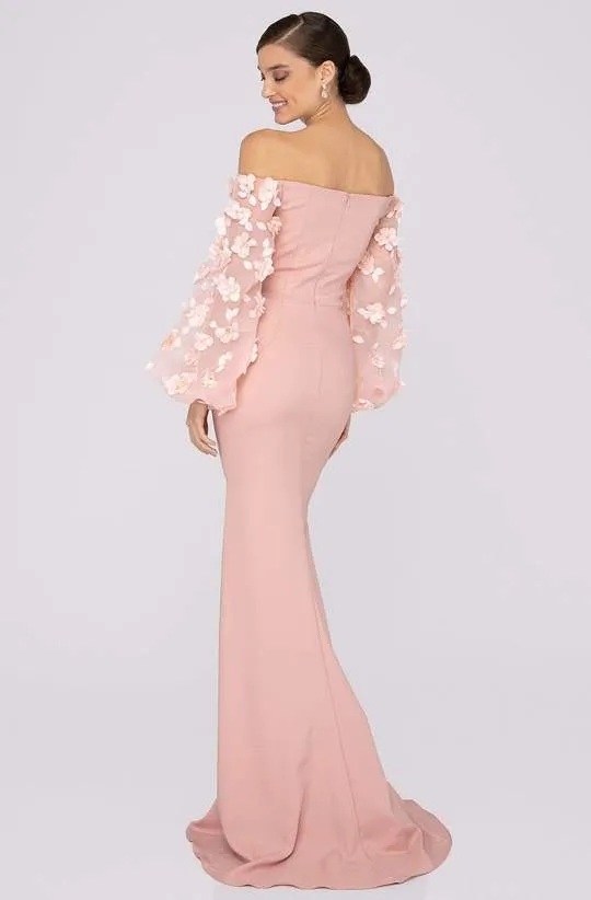TERANI COUTURE - 1911E9128  SIZE 6 ONLY Dress