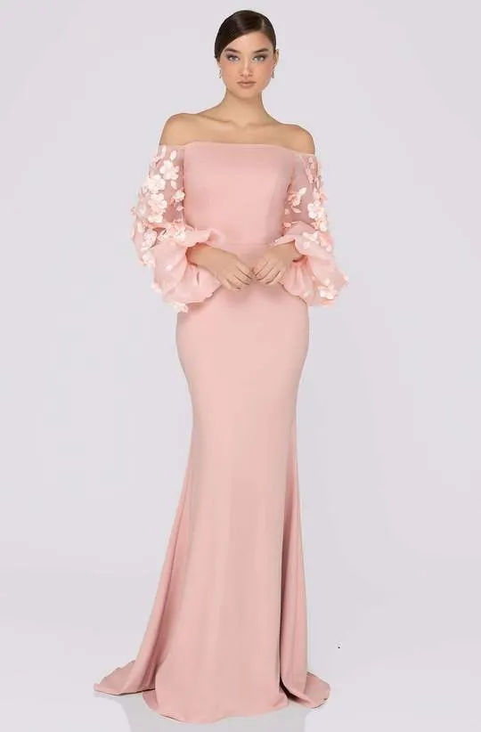 TERANI COUTURE - 1911E9128  SIZE 6 ONLY Dress