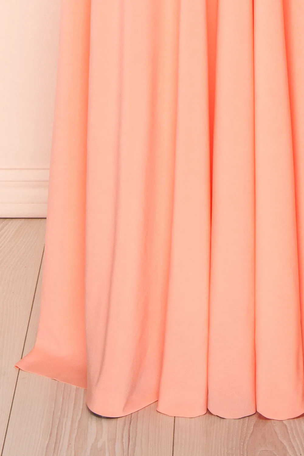 Violaine Coral | Convertible Maxi Dress