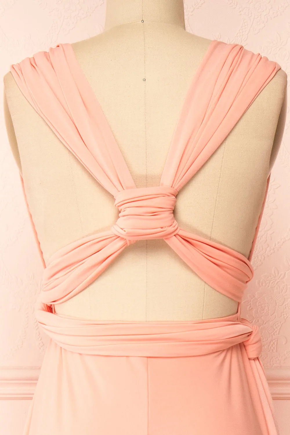 Violaine Coral | Convertible Maxi Dress